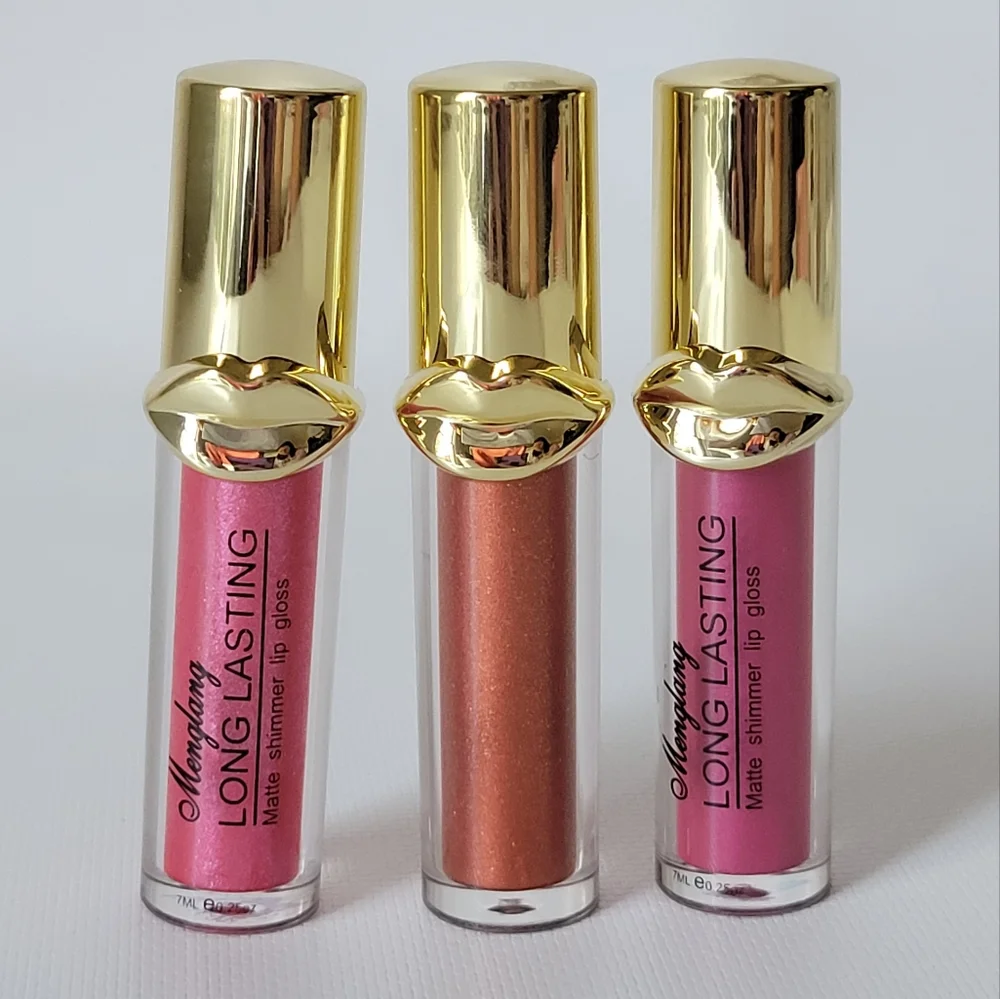 Matte Shimmer Lip Gloss Long Lasting #15